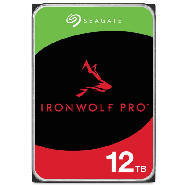 Imagem de HD SEAGATE IRONWOLF PRO NAS 12TB 256MB 7200RPM ST12000NT001