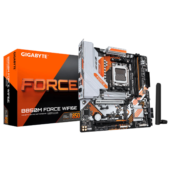Imagem de PLACA MAE (AMD) GIGABYTE B850M FORCE WF6E 1.0 DDR5 AM5
