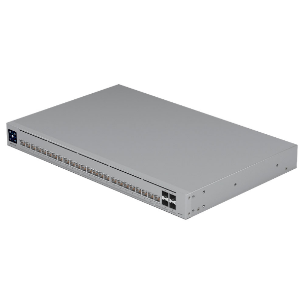 Imagem de SWITCH UBIQUITI GERENCIAVEL L3 24 PORTAS 2.5 GIGABIT + 04 SFP+ DE 10GB USW-PRO-HD-24 RACK