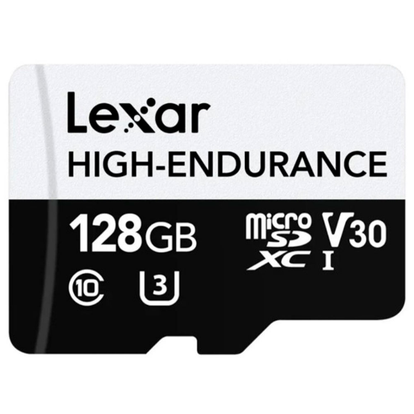 Imagem de CARTAO DE MEMORIA MICRO SDHC/XC LEXAR HIGH ENDURANCE 128GB - LMSHGED128G-BCNNG