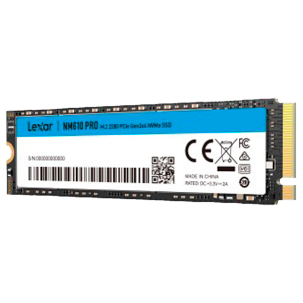 Imagem de SSD LEXAR NM610 PRO 2TB M.2 2280 NVME PCIE - LNM610P002T-RNNNG