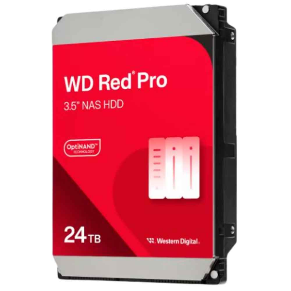 Imagem de HD WD RED PRO 24 TB NAS PARA SERVIDOR 24X7 - WD241KFGX