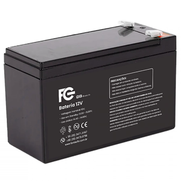 Imagem de BATERIA 12V ALARME FCBAT12ALN FC FONTES
