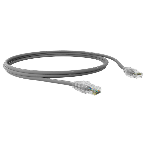 Imagem de PATCH CORD U/UTP FURUKAWA SOHOPLUS CAT6 CMX T568A/B 2.5M CINZA CERTIFICADO