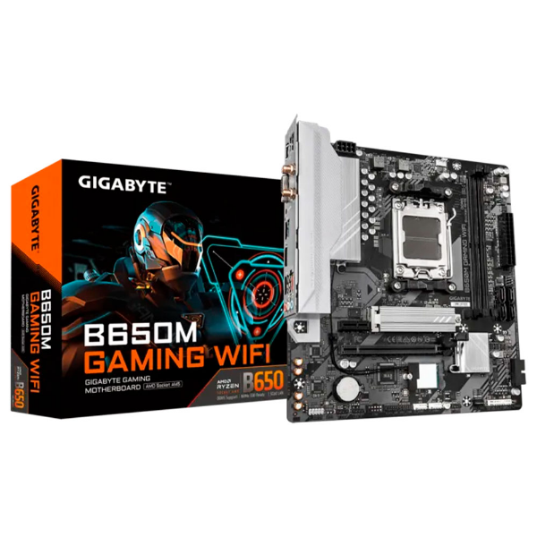 Imagem de PLACA MAE GIGABYTE B650M GAMING WIFI 1.5 DDR5 AM5