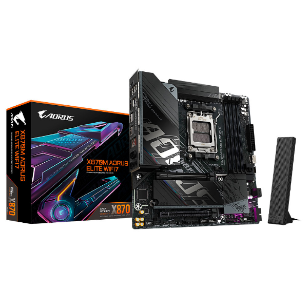 Imagem de PLACA MAE GIGABYTE X870M A ELITE WF7 1.0 DDR5 AM5
