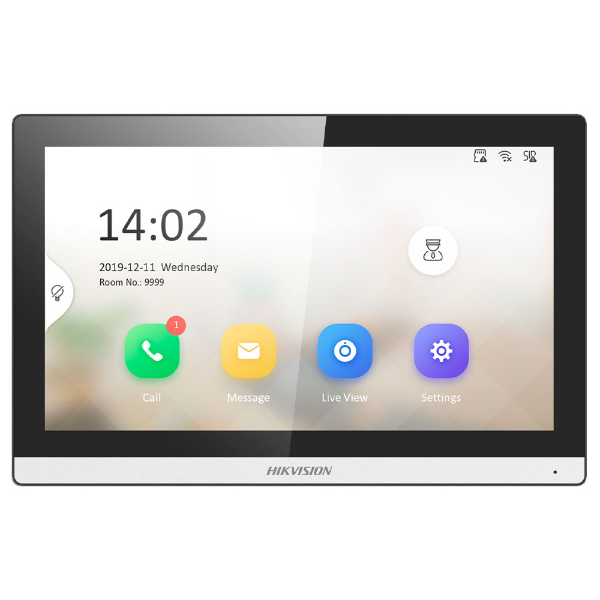 Imagem de UNIDADE INTERNA IP TELA DS-KH6350-WTE1 HIKVISION