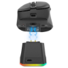 Imagem de MOUSE GAMER REDRAGON COM CARREGADOR EBONY STANDARD RGB PRETO SEM FIO M998-STD-1K