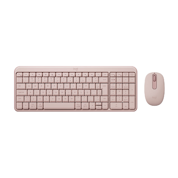 Imagem de KIT MOUSE E TECLADO LOGITECH MK250 ROSA BLUETOOTH/WIRELLES S/ FIO - 920-013518