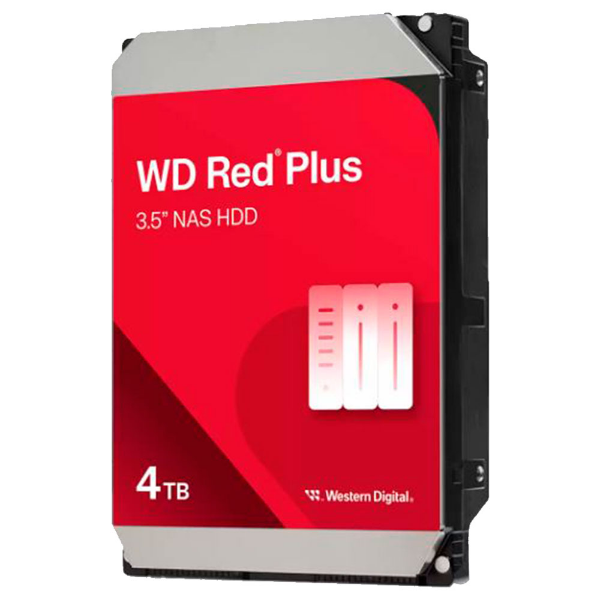 Imagem de HD WD RED PLUS 4 TB NAS PARA SERVIDOR 24X7 - WD40EFZZ