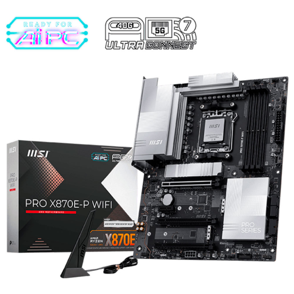 Imagem de PLACA MAE MSI PRO X870E-P WIFI DDR5 AM5