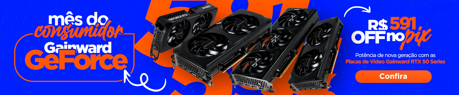 Mês do Consumidor - Gainward 