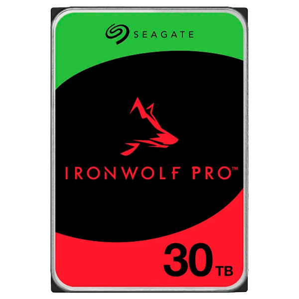 Imagem de HD SEAGATE IRONWOLF PRO NAS 30TB 512MB 7200RPM ST30000NT011