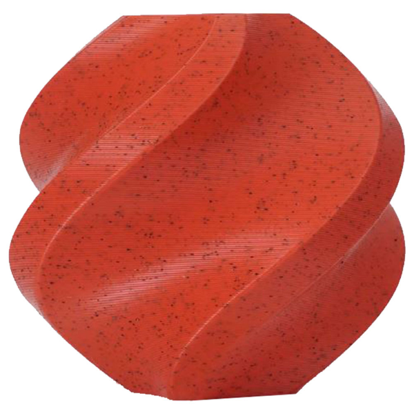Imagem de FILAMENTO BAMBU LAB PLA MARBLE - RED GRANITE COM CARRETEL, 1,75MM -  A07-R5-1.75-1000-SPL