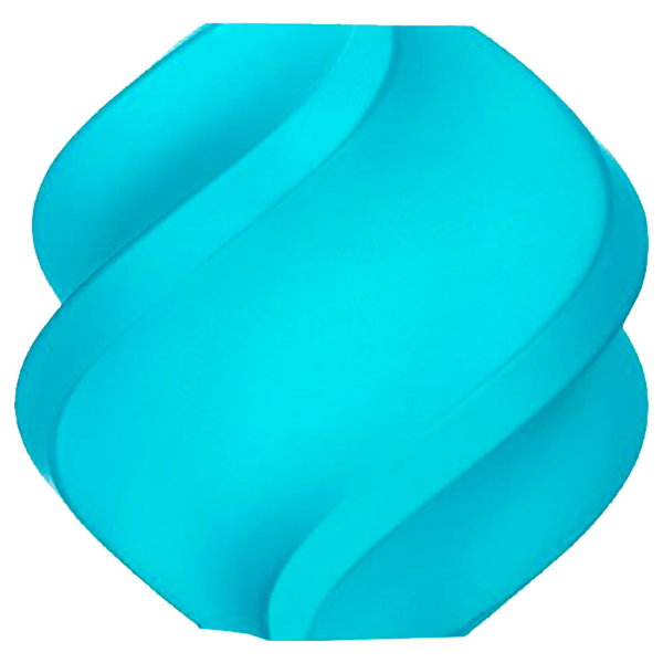 Imagem de FILAMENTO BAMBU LAB PLA TRANSLUCIDO TEAL COM CARRETEL 1,75MM -  A17-B2-1.75-1000-SPL