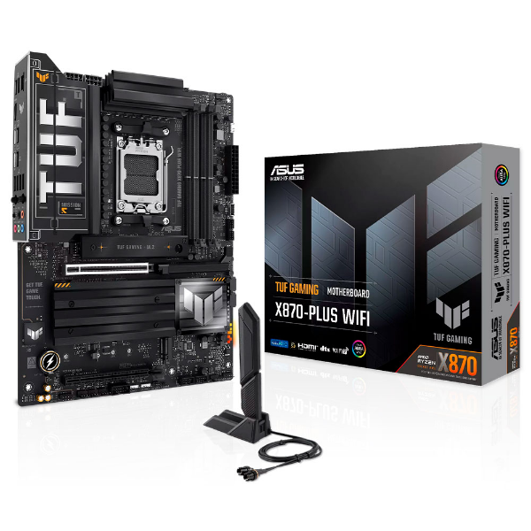Imagem de PLACA MAE ASUS X870-PLUS WIFI TUF GAMING DDR5 AM5
