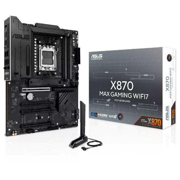 Imagem de PLACA MAE ASUS X870 MAX GAMING WIFI7 DDR5 AM5