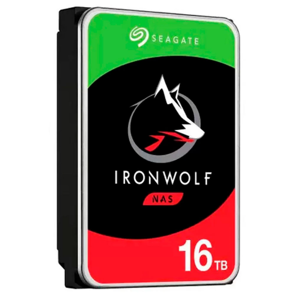 Imagem de HD SEAGATE IRONWOLF NAS 16TB 256MB 7200RPM ST16000VN001