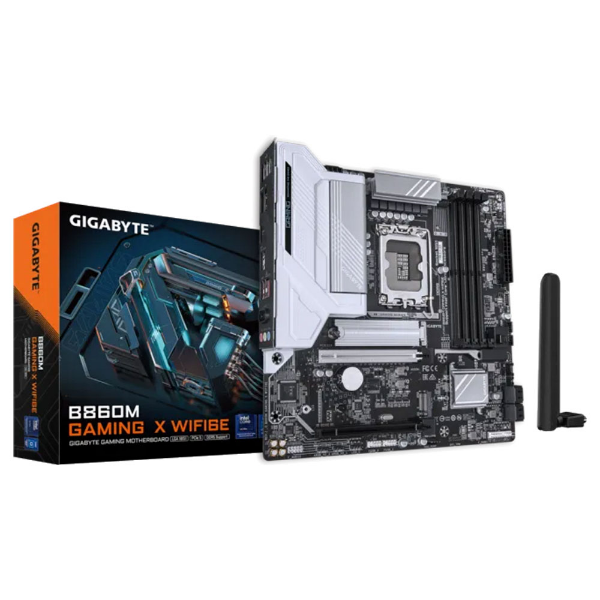 Imagem de PLACA MAE (INTEL) GIGABYTE B860M GAMING X WIFI6E 1.0 DDR5 LGA1851 ULTRA PROCESSORS