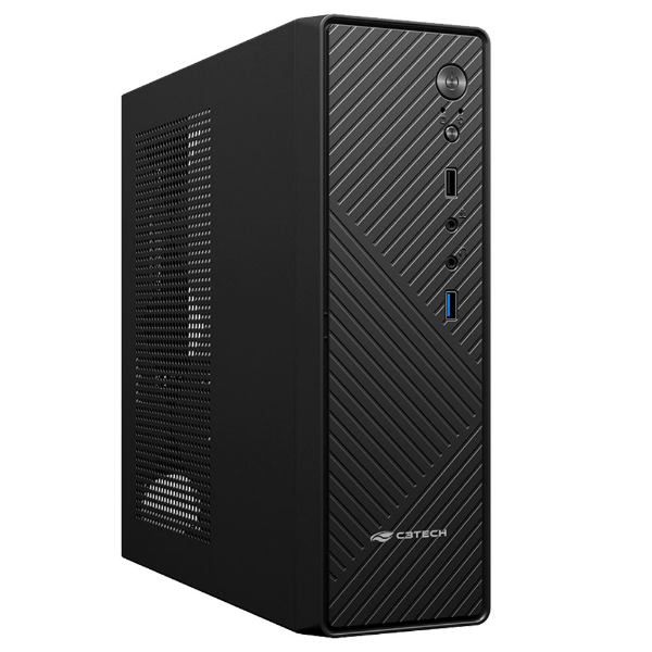 Imagem de GABINETE C3TECH DESKTOP DT-200BK COM FONTE FLEX 200W SLIM