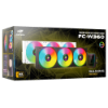 Imagem de WATER COOLER C3TECH 360MM FC-W360WHV2 BRANCO ARGB