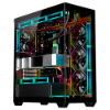 Imagem de GABINETE GAMER K-MEX AQUARIO CG-36DY TOWER PRETO ATX SEM FAN