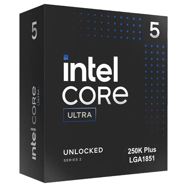 Imagem de PROCESSADOR INTEL CORE ULTRA 5 250K PLUS (TURBO ATE 5.3GHz) 30MB CACHE LGA1851 BX80768250K