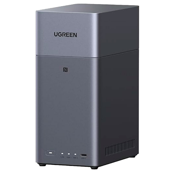 Imagem de STORAGE NAS UGREEN TORRE 64TB S/HD 2 BAIAS DH2300 1 PORTA 1GB - DH2300