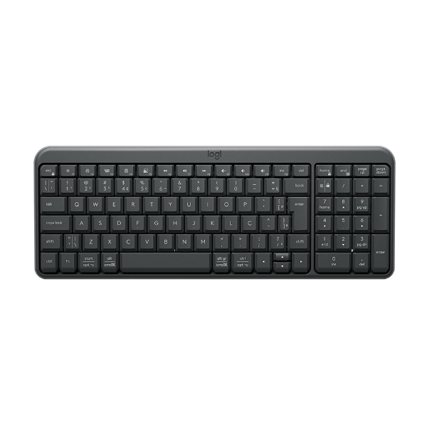 Imagem de TECLADO LOGITECH K250 SEM FIO BLUETOOTH ABNT2 GRAFITE - 920-013448