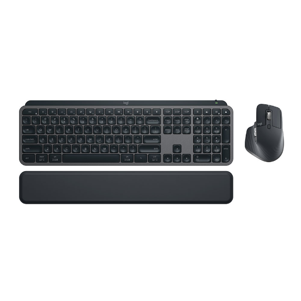 Imagem de KIT MOUSE E TECLADO LOGITECH MX KEYS S GRAFITE S/FIO - 920-011605