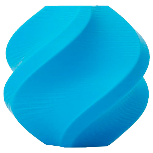 Imagem de FILAMENTO BAMBU LAB PLA TOUGH+ CIANO COM CARRETEL REUTILIZAVEL, 1,75MM - A10-B0-1.75-1000-SPL