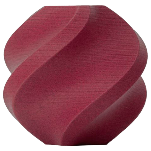 Imagem de FILAMENTO BAMBU LAB PLA-CF BURGUNDY RED COM CARRETEL REUTILIZAVEL 1,75MM -  A50-R4-1.75-1000-SPL