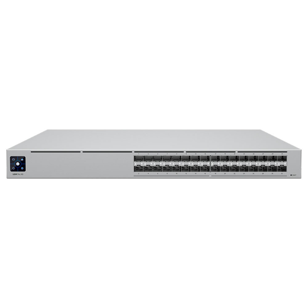 Imagem de SWITCH UBIQUITI GERENCIAVEL L3 32 PORTAS SFP28 DE 25GB-USW-PRO-XG-AGGREGATION-BR-RACK