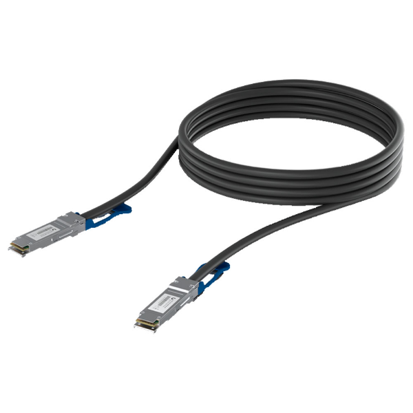 Imagem de CABO DAC UBIQUITI QSFP28 DE 100 E 40 GB 3 METROS-UACC-DAC-QSFP28-3M