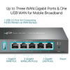 Imagem de ROTEADOR LOAD BALANCE VPN MULTI-WAN ER605 TP-LINK GIGABIT SAFESTREAM