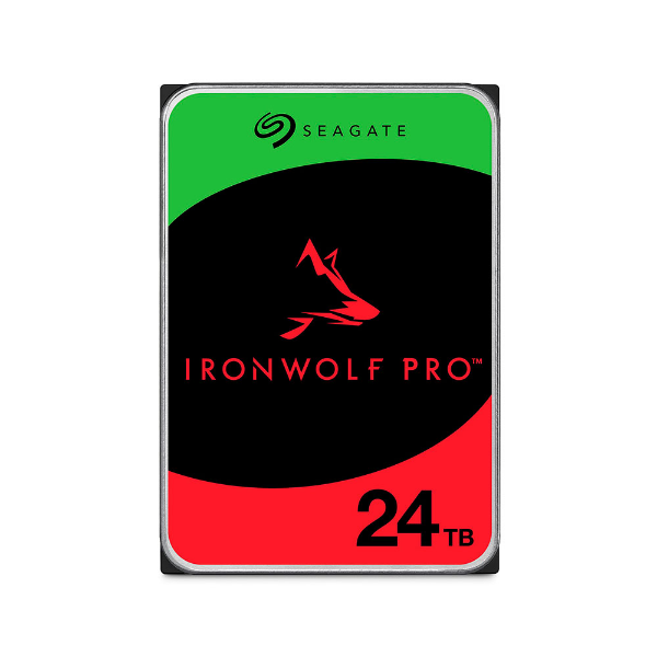 Imagem de HD SEAGATE IRONWOLF PRO NAS 24TB 512MB 7200RPM ST24000NT002