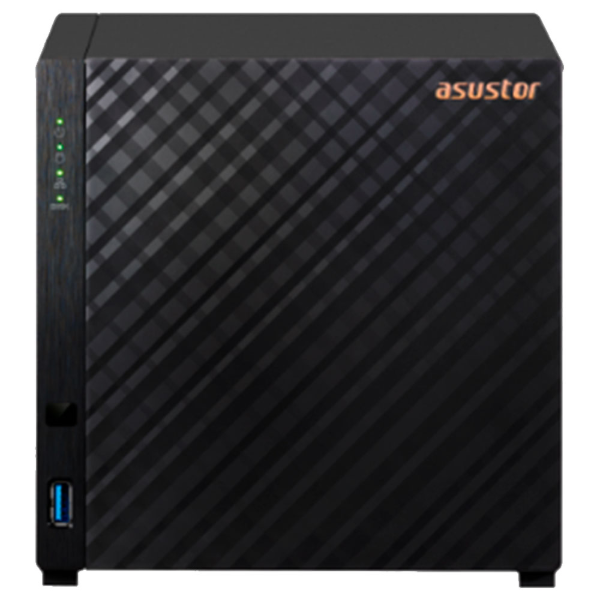 Imagem de STORAGE NAS ASUSTOR TORRE S/HD 4 BAIAS REALTEK RTD1619B 1 PORTA LAN 2.5 - AS1204T-US