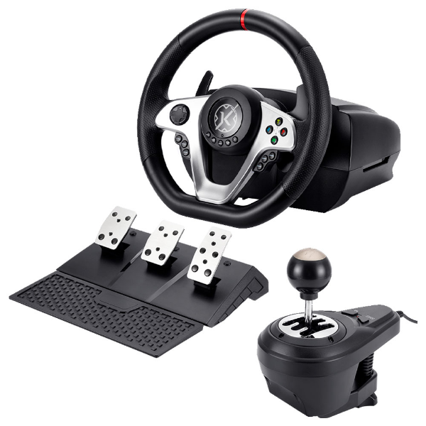 Imagem de VOLANTE KALKAN G500 PRORACING MULTIPLATAFORMA COM CAMBIO E PEDAIS