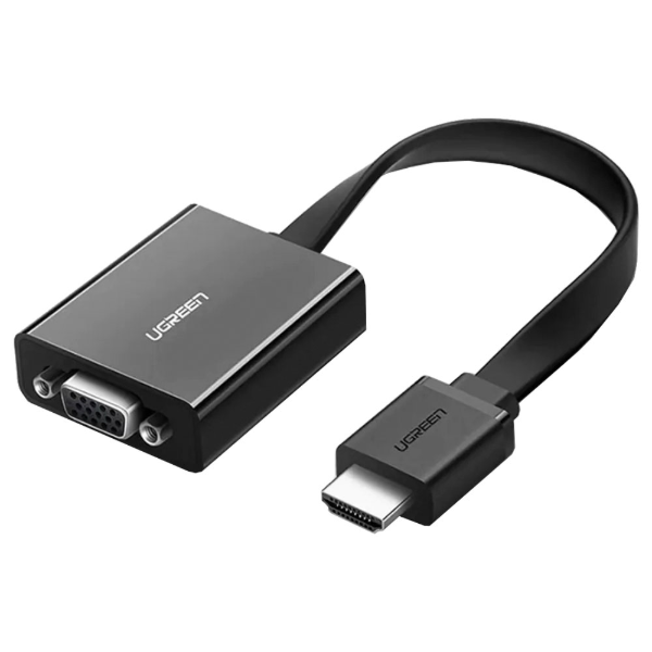 Imagem de ADAPTADOR UGREEN HDMI PARA VGA 25CM - MM103