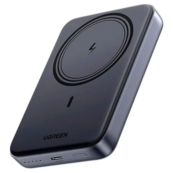 Imagem de CARREGADOR POWER BANK UGREEN 10.000MAH INDUCAO/MAGNETICO CINZA - PB561