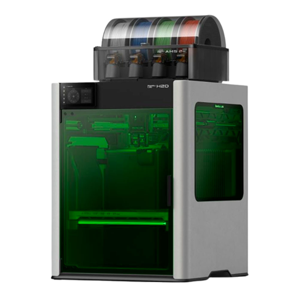 Imagem de IMPRESSORA 3D BAMBU LAB H2D LASER FULL COMBO 110V, 40W - PF003-M+SA007-LV1+SL002