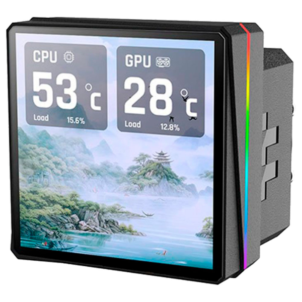 Imagem de WATER COOLER THERMALTAKE TH360 V3 ULTRA ARGB SYNC BLACK ALL-IN-ONE 3*ARGB 120MM - CL-W474-PL12SW-A #