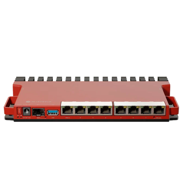 Imagem de ROTEADOR ROUTERBOARD 8 PORTAS GIGABIT + 1 PORTA SFP 2.5GB L009UIGS-RM - MIKROTIK