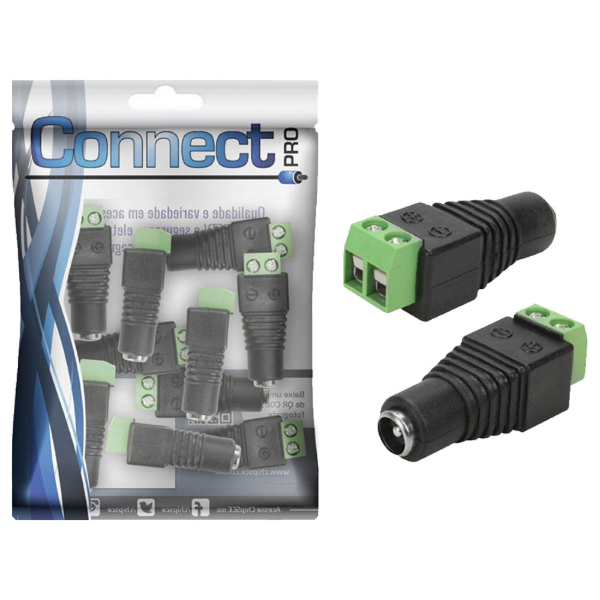 Imagem de CONECTOR P4 FEMEA BORNE 10 UN. PIX - 062-9775