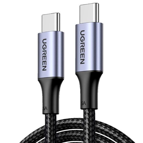 Imagem de CABO UGREEN USB-C PARA USB-C 100W NYLON 2M - US316