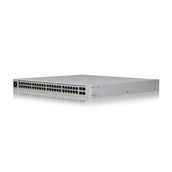 Imagem de SWITCH UBIQUITI GERENCIAVEL 48 PORTAS GIGABIT + 04 SFP GIGA USW-48 RACK