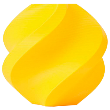 FILAMENTO BAMBU LAB PLA LITE AMARELO COM CARRETEL REUTILIZAVEL, 1,75MM - A18-Y0-1.75-1000-SPL