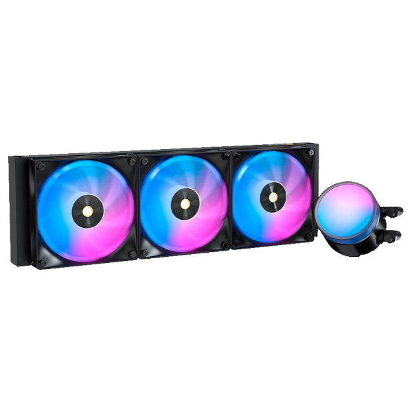 Imagem de WATER COOLER DELTA L36 BK ARGB V2 OCYPUS PRETO DELTA-L36-BK3AAWNN02X-GL
