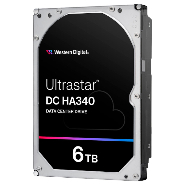 Imagem de HDD WD ULTRASTAR HA340 SATA 6TB PARA DATA CENTER - 0B47077