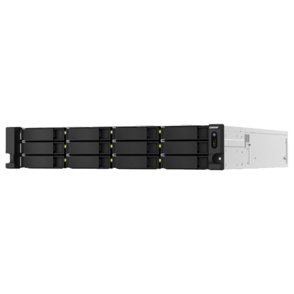Imagem de STORAGE NAS QNAP 18 BAIAS INTEL XEON E-2336 2 PORTAS 2.5GB 2P 10GB TS-H1887XU-RP-E2336-32G-US